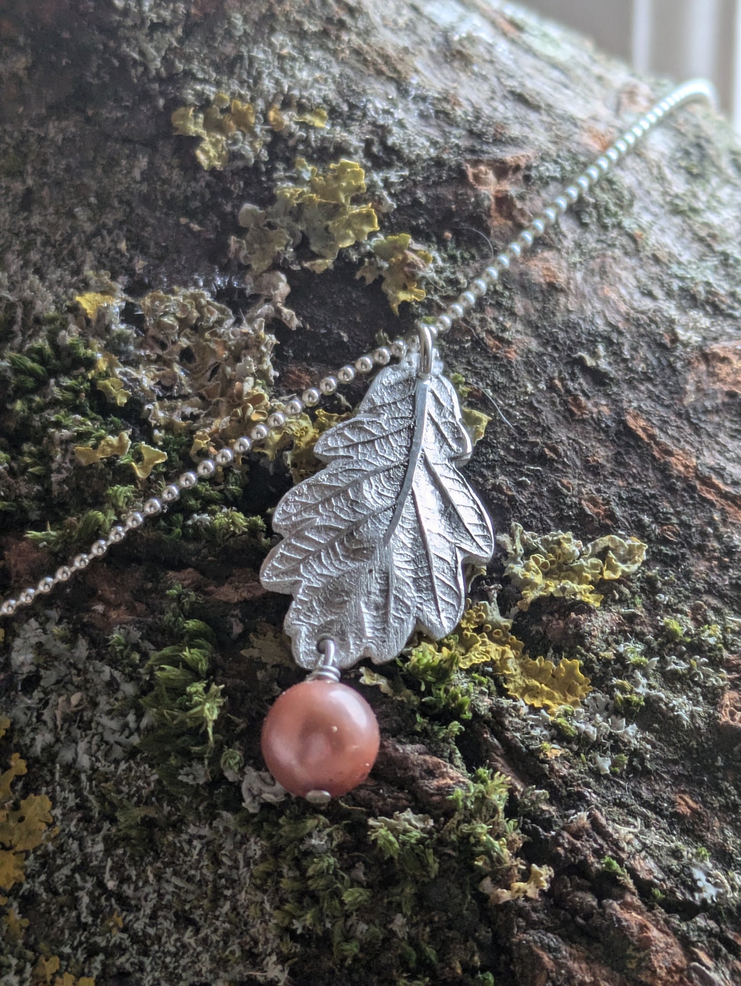 Oak Leaf Necklace